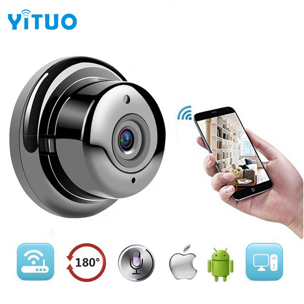 1.0MP 720P Button Mini Wireless Camera Wifi Two-way voice Indoor IR-CUT Night Vision CCTV Home Security IP Camera Wi-fi YITUO