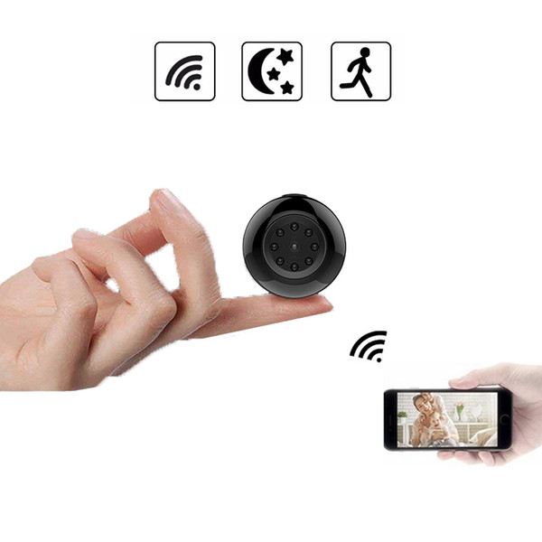 New 4K WiFi Small Cameras Mini Night Vision Camera Wireless Nanny Cam Motion Activated Surveillance Security Camera for Android IOS Control