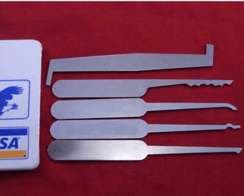 5in1 Credit Card Lock Pick Set Tool for Locksmith