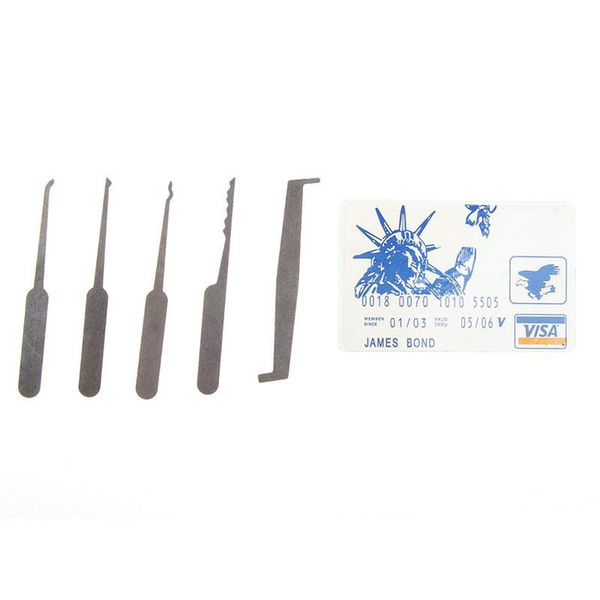 Credit Card Lock Pick Set