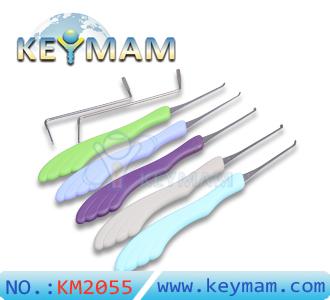 High quality HUK 5 pcs colorfull Single lock Pick tool