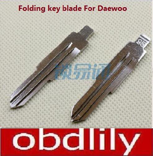 Folding key blade For Daewoo Car key embryo replacing the key head Remote Key Blade NO.95