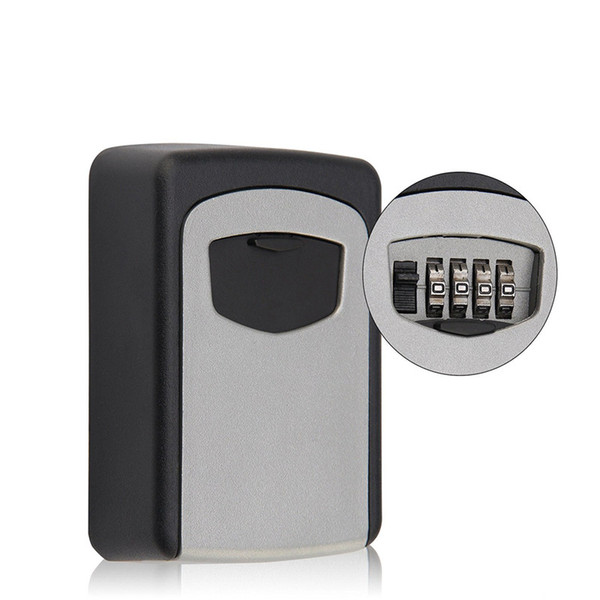 Digit Combination Key Lock Box Outdoor Wall Mount Safe Security Storage Organizer