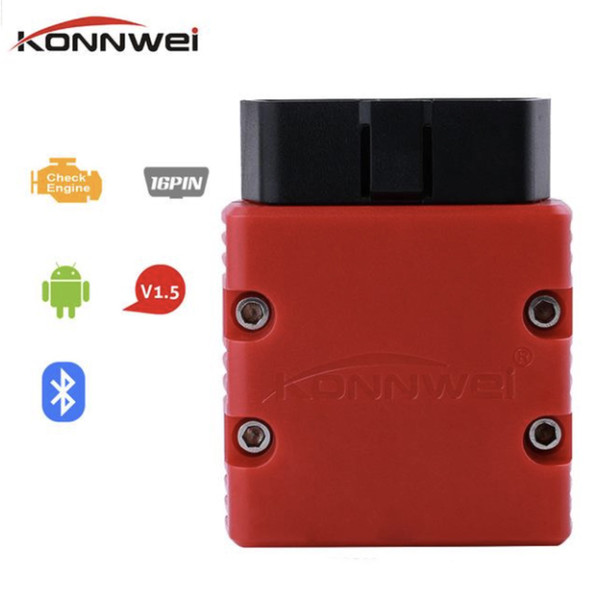 Konnwei KW902 ELM327 OBD2 EML327 V1.5 Bluetooth 3.0 Wifi Adapter Auto Diagnostic Scanner for Android/PC OBDII Automotive Scanner