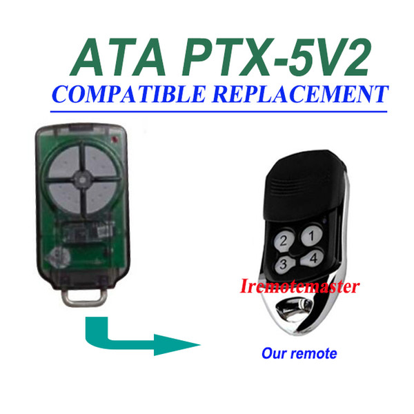 FOR ATA PTX5v2 compatible Garage Door Triocode remote Control DHL shipping