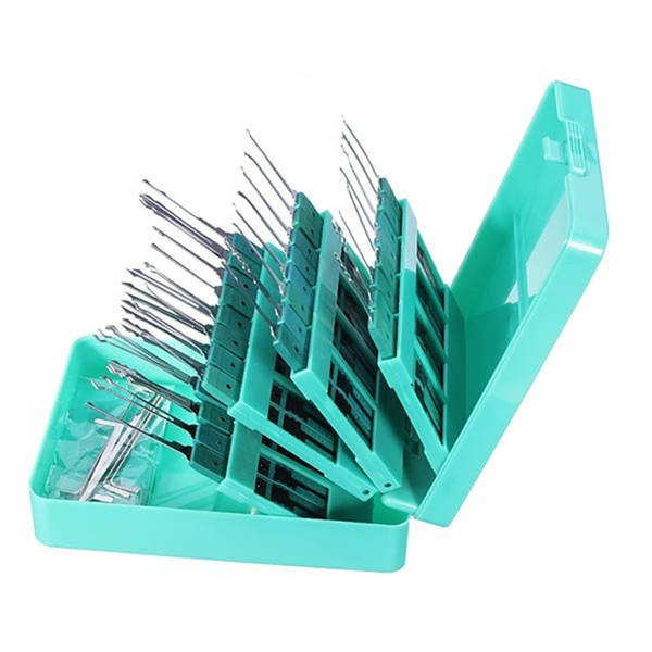 House locksmith tool KLOM 32 pin lock pick tools,hardbacks KLOM 32pin lockpick tools set H086