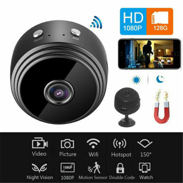 A9 HD 1080P Mini Cameras Wireless Wifi Security Camera Remote Monitoring Night Vision Micro Recorder IP P2P Surveillance Motion Detection DV