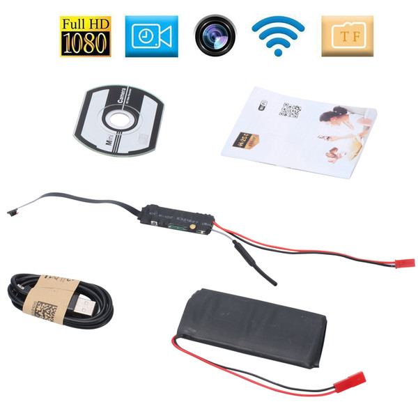 DIY Module Mini Pinhole Camera 1080P P2P WIFI IP camera Home office security Surveillance Nanny Cam Full HD mini DV Z88