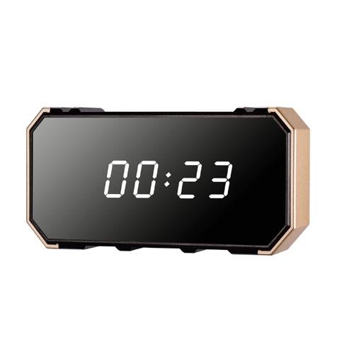 4K HD Night vision Wifi Mirror clock camera Wireless alarm clock video recorder Max 128G