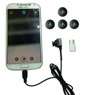 720P HD USB Button Camera With DVR, Mini Pinhole Micro Camera Button with Built-in DVR Recorder For Phone, Easy To Take