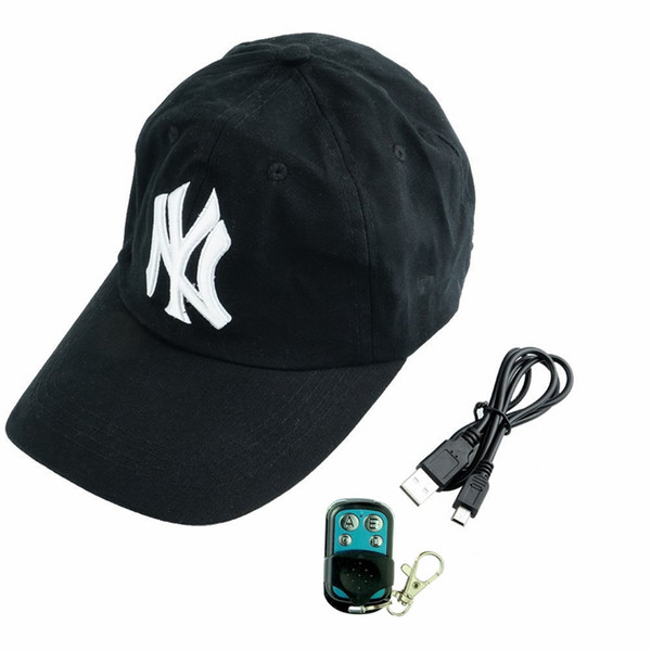 32GB HD 1080P Baseball Cap Camera With Remote Control Black Mini Hat Camera Portable Camcorder Video Recorder Mini DVs DVR Free Shipping