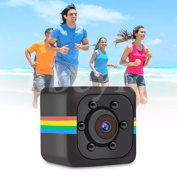 SQ11 HD mini Camera small cam 1080P Sensor Night Vision Camcorder Micro video Camera DVR DV Motion Recorder Camcorder SQ 11 via Epacket