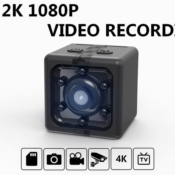 2K HD 1080P CC2 Smart Compact Camera Hot Sale Mini Camera as 360 Panorama Sport Camcorder Support TF Card Night Vision Mini DV