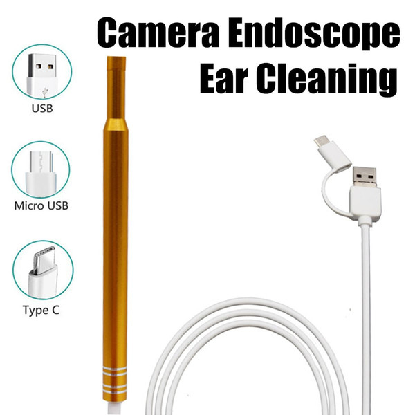 USB Borescope Earpick Wax Remover Cleaner Camera Waterproof Inspection