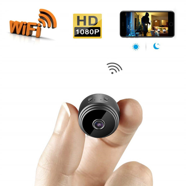 Mini WiFi Camera Wireless HD 1080P Indoor Small Cam Security Camera/Nanny Cam with Motion Detection Night Vision for iOS/Android/iPad/PC