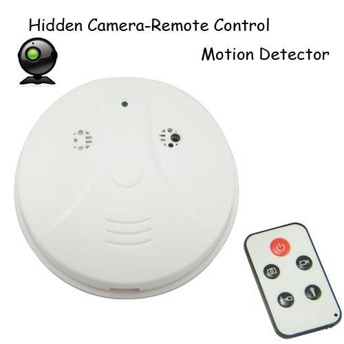 Smoke Camera DVR with Remote Control Motion Detector