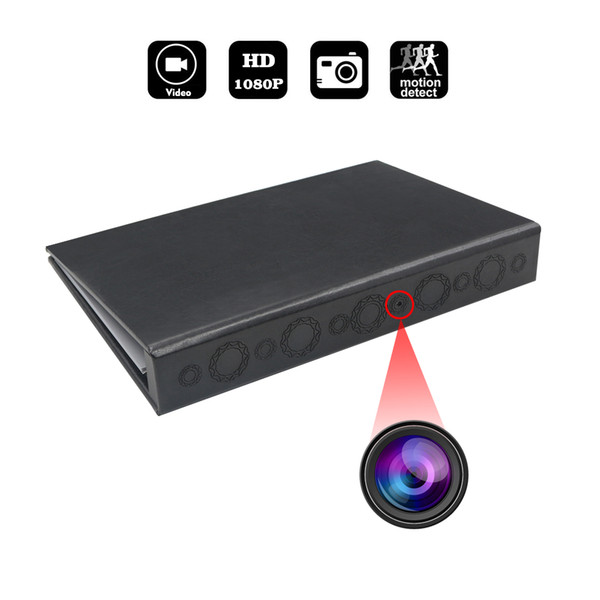 HD 1080P Mini Camera Book Camera Nanny Camera Home Office Security Cam Motion Detection Video Recorder