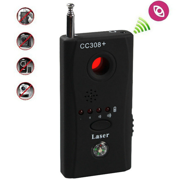 1pcs Mini Detector Signal RF Detector CC308 CC308+ Detection Device Full-Range all-Round Wireless GPS CCTV Signal IP Lens GSM Laser