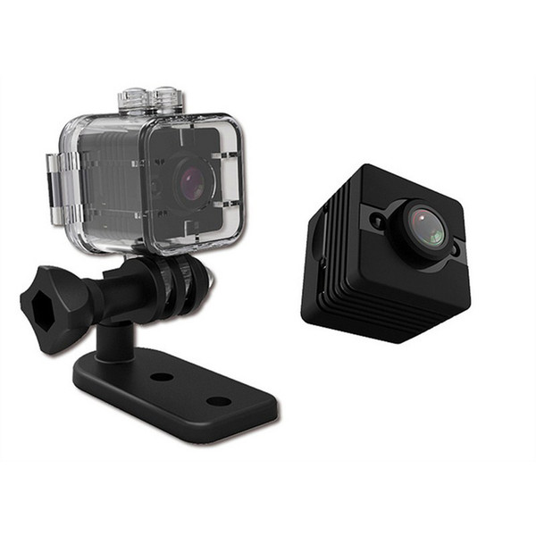 SQ12 Mini Camera Waterproof Shell 1080P HD 30M Diving Sports DV Camcorder DVR Motion Detection Night Vision Video Voice Recorder