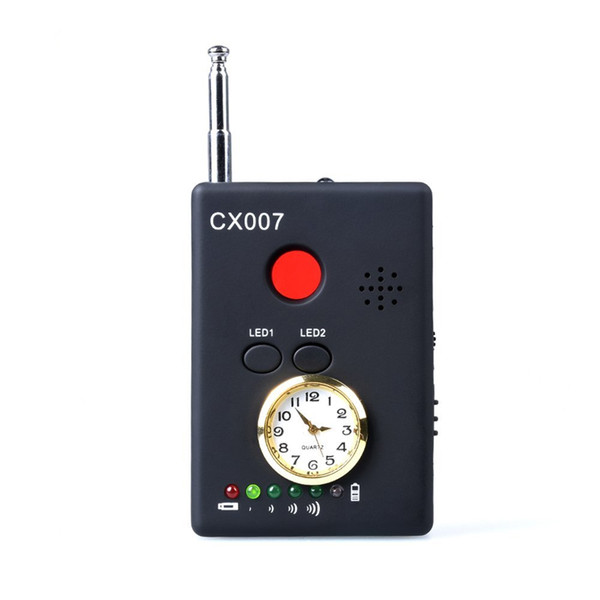 CX007 Full Range Frequency Detector Multi-function Signal Camera Phone Finder GSM GPS WiFi Bug RF Detector
