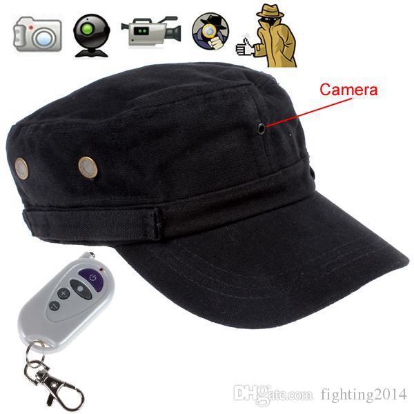 HD 720P Cap camera remote control Baaseball Hat DVR hat mini DV audio video recorder support up to 32GB