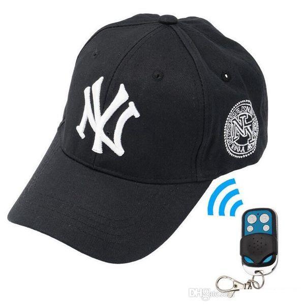 Remote Control Baseball cap camera HD 1080P 8GB 16GB 32GB hats Pinhole Cameras Audio voice Video recorder cap mini DV DVR