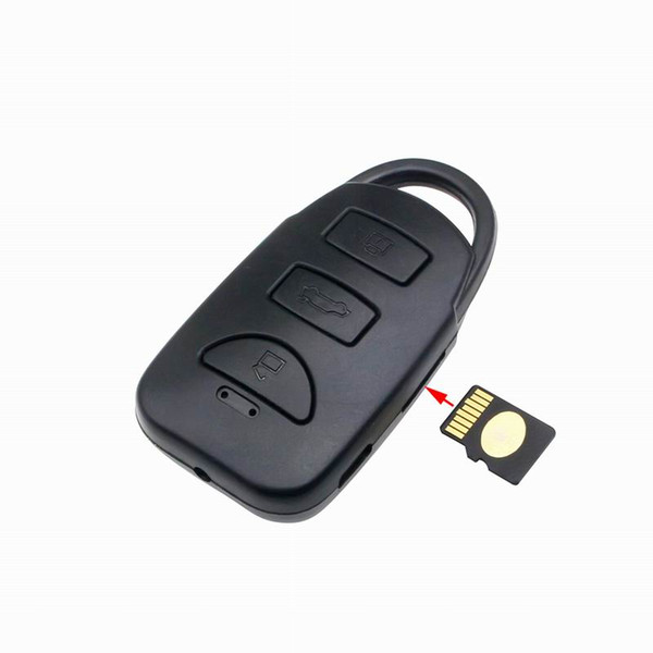 New Car Key Camera Full HD 1080P Mini Camera Video Recording Photo Taking Support Memory Card Up to 32GB Sport Mini DV