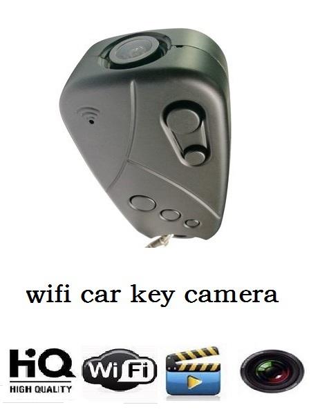 wireless Wifi car key camera HD car keys Mini DV portable Car Keychain DVR digital Video Recorder home Security CCTV Camera