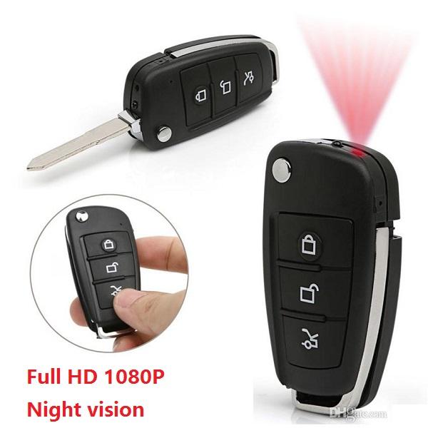 1080P Mini keychain camera with night vision Motion Detection car Key camera mini camcorder audio video recorder Keychain DVR S820
