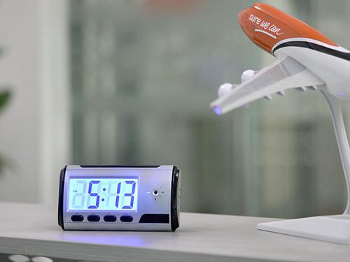 Remote Control Clock DVR with Motion Detection Digital Clock Camera mini camcorder Security & Surveillance Audio Video Recorder
