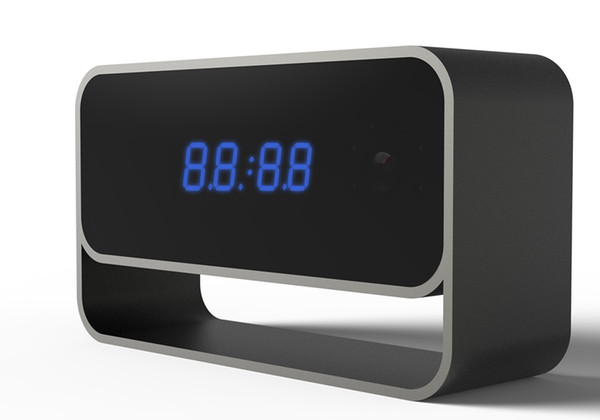 WIFI Table Clock Network camera HD 1080P Wireless Security Cam with Motion Detection for Home Nanny Cam Starlight Night Vision Remote View