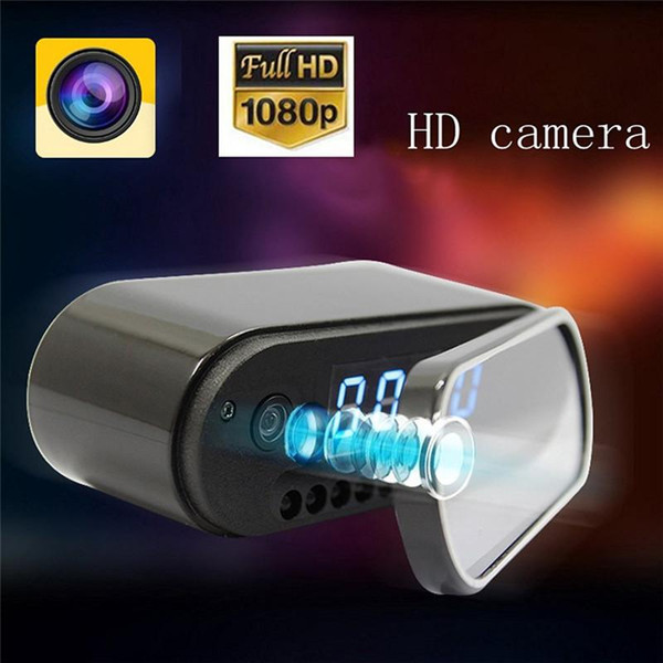 WIFI network Clock mini camera HD 1080P Night Vision Clock pinhole Camera alarm clock MINI DV DVR home security camcorder baby monitor