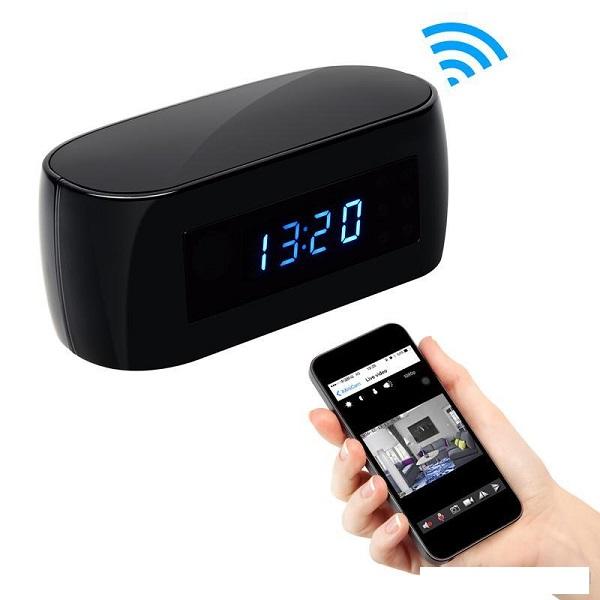 1080P Wifi Clock DVR mini IP Camera P2P with Night Vision HD table clock Camera remote monitor Home Security Network Cam Baby Monitor