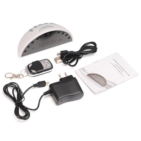 Night Vision WIFI Clock Camera Full HD 1080P Motion Detection video recorder wireless Network P2P mini IP camera Digital Alarm Clock