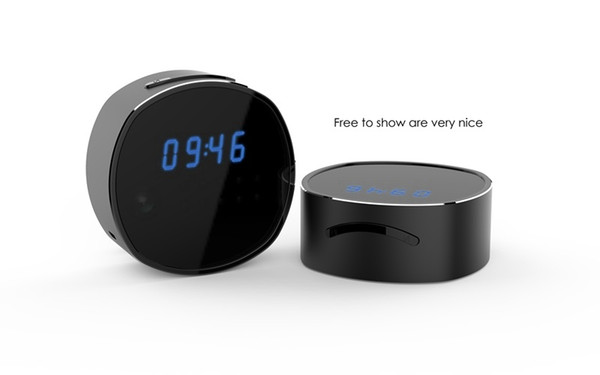 Wireless Wifi Alarm Clock mini IP Camera P2P HD 720P Clock DVR Home Security & Surveillance Network Camera Mini Camcorder Video Recorder