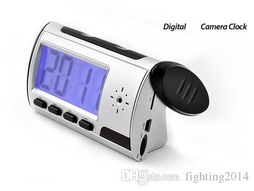 Digital alarm Clock mini camera HD remote control Clock DVR with Motion Detector video Recorder mini DV