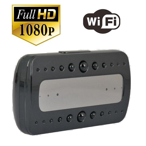 T10 HD 1080P clock camera Wireless WIFI Network Clock P2P IP Camera IR Night vision Alarm Clock remote surveillance camera