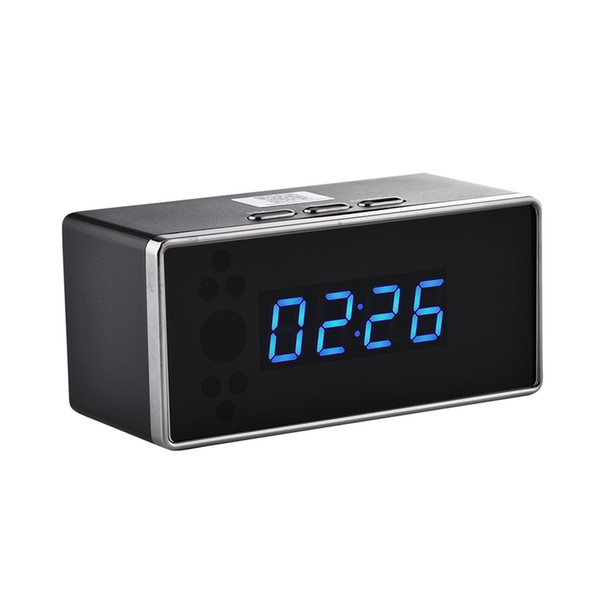 1920x1080 HD WIFI Camera Alarm Clock DVR IR Night Vision Wireless Nanny Cam Clock Baby monitor Support Android/iOS Phone View Video