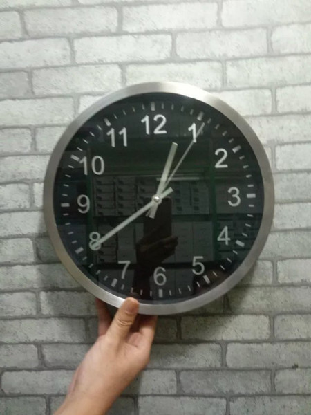 WIFI Clock DVR 1080P mini IP camera P2P Full HD Round Wall Clock camera video recorder wireless Newtork camera home security Nanny Cam