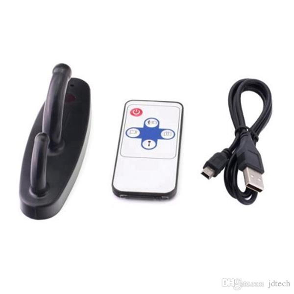 Clothes Hook pinhole Camera HD coat hanger camera Audio voice video recorder with Remote control hook DVR black & white