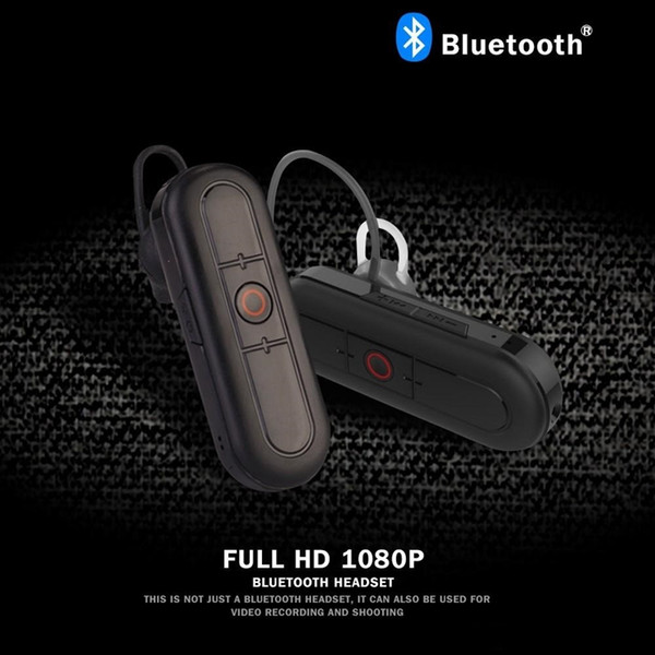 1080P Bluetooth Earphone Headset camera Full HD earphone DVR digital audio video recorder security & surveillance mini camera M1