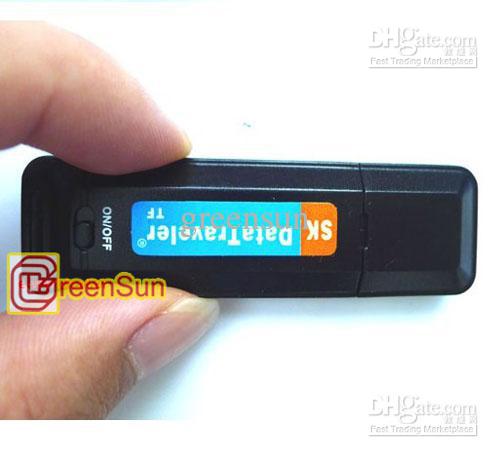 New USB Memory Audio Sound Recording Gadget Thumb Drive ASC-1205