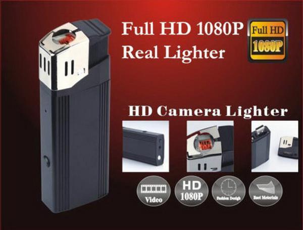 Full HD 1080P lighter camera with flashlight mini lighter camera U Disk DVR pinhole camera video recorder real lighter mini DVR black V18