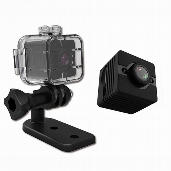 New Waterproof 160 degree Wide-angle Lens HD 1080P Wide Angle Video Camcorder DVR SQ12 Mini Sport Camera SQ11 Dashcam Mini DV