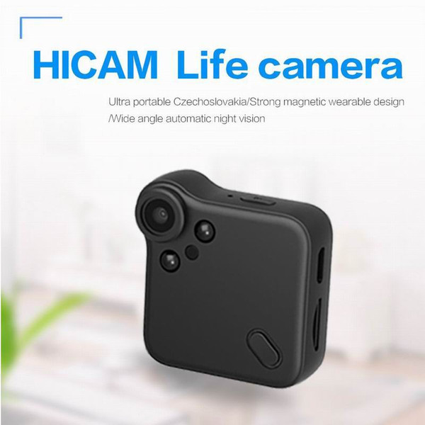 High Quality C1s P2P Mini Camera Full HD 1080P Infrared Night Version IP Cam Car DVRs Magnetic Clip Wireless Wifi Flexible Camera