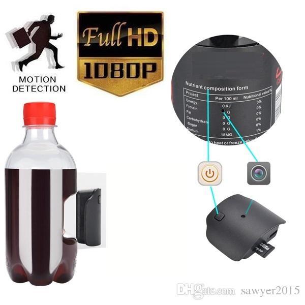 water bottle pinhole camera K5 HD 1080P Portable Plastic Drinking Water Bottle pinhole Camera support Motion Detection Home Security DVR