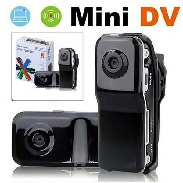 Portable Mini DV MD80 DVR Video Camera 720P HD DVR Digital Micro Camcorder Video Audio Recorder Webcam For Bike Motobike