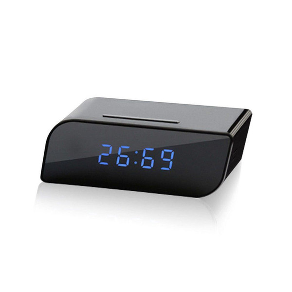 32GB P2P Wifi Alarm Clock Camera 1080P Mini Clock Camera Security & Surveillance Cameras Mini Camcorder Video Recorder