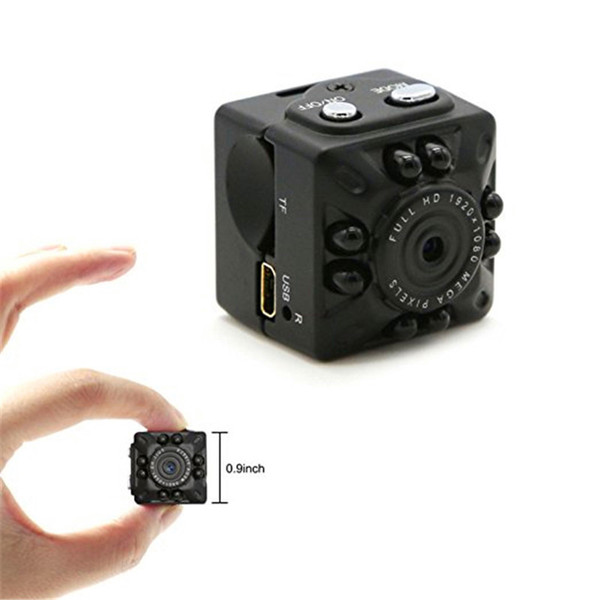 SQ10 Mini Camera Small DV Cam 1080P HD IR Night Vision Motion Detection Portable Video Sports Camera for Riding Car Recording