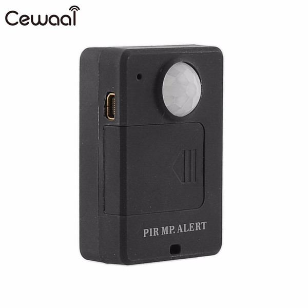 Cewaal Wireless Mini Infrared Sensor Anti theft Motion Detector GSM Alarm Detection Monitor RC Wireless 5-8m High Sensitivity